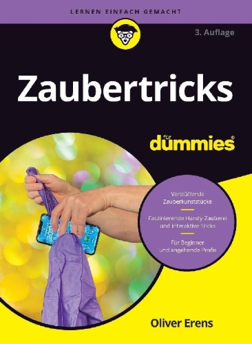 Buchcover und Innenansicht für das Buch: Zaubertricks für Dummies