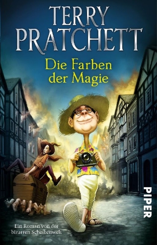 Buchcover und Innenansicht für das Buch: The Colour of Magic