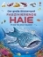 Buchcover und Innenansicht für das Buch: Der große Stickerspaß: Faszinierende Haie