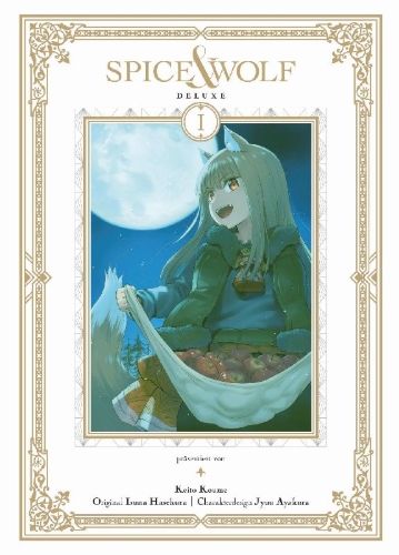 Buchcover und Innenansicht für das Buch: Spice & Wolf Deluxe 01