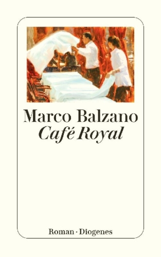 Buchcover und Innenansicht für das Buch: Café Royal