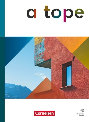 Buchcover und Innenansicht für das Buch: A tope - Spanisch als neu beginnende Fremdsprache - Ausgabe 2026 - Schulbuch