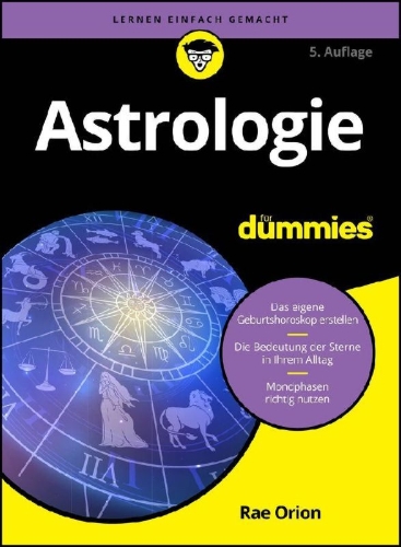 Buchcover und Innenansicht für das Buch: Astrologie für Dummies