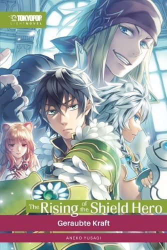 Buchcover und Innenansicht für das Buch: The Rising of the Shield Hero Light Novel 16