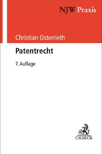 Buchcover und Innenansicht für das Buch: Patentrecht