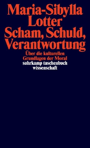 Buchcover und Innenansicht für das Buch: Scham, Schuld, Verantwortung