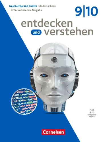 Buchcover und Innenansicht für das Buch: Entdecken und verstehen Band 3: 9./10. Schuljahr - Geschichtsbuch - Differenzierende Ausgabe Niedersachsen 2024 - Schulbuch mit digitalen Medien