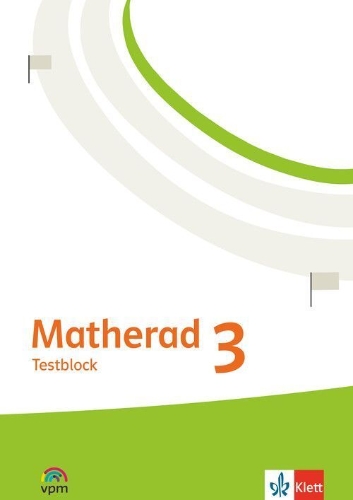 Buchcover und Innenansicht für das Buch: Matherad 3. Testblock Klasse 3