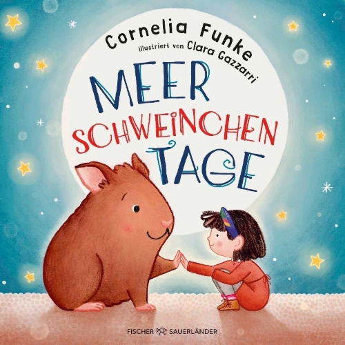 Buchcover und Innenansicht für das Buch: Meerschweinchentage