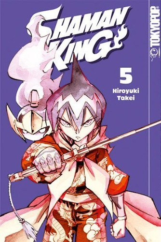 Buchcover und Innenansicht für das Buch: Shaman King 05