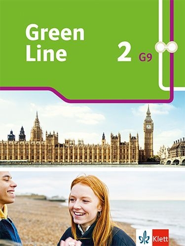 Buchcover und Innenansicht für das Buch: Green Line 2 G9, Schulbuch (fester Einband) Klasse 6