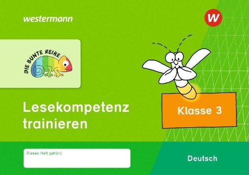 Buchcover und Innenansicht für das Buch: DIE BUNTE REIHE - Deutsch 3. Lesekompetenz trainieren