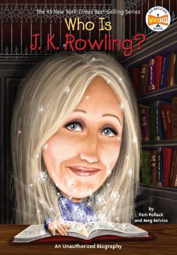 Buchcover und Innenansicht für das Buch: Who Is J.K. Rowling?