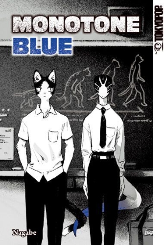 Buchcover und Innenansicht für das Buch: Monotone Blue