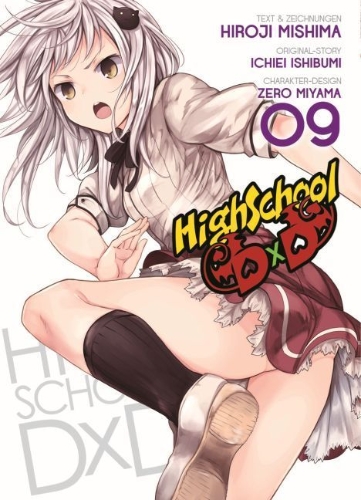 Buchcover und Innenansicht für das Buch: HighSchool DxD 09