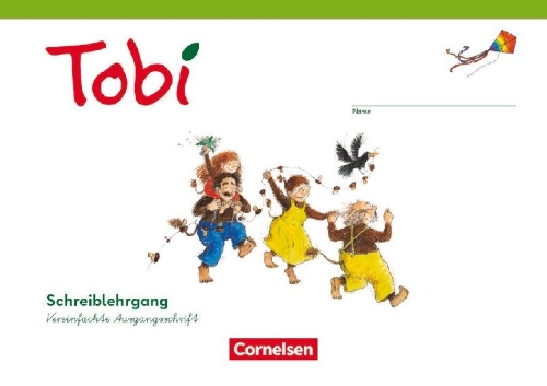 Buchcover und Innenansicht für das Buch: Tobi - Schreiblehrgang in Vereinfachter Ausgangsschrift