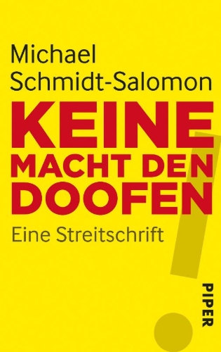 Buchcover und Innenansicht für das Buch: Keine Macht den Doofen