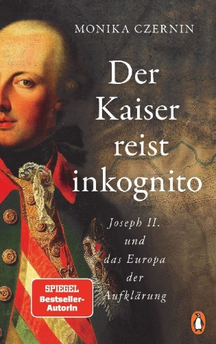 Buchcover und Innenansicht für das Buch: Der Kaiser reist inkognito