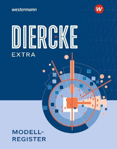 Buchcover und Innenansicht für das Buch: Diercke Weltatlas. Modellregister.  Ausgabe 2023