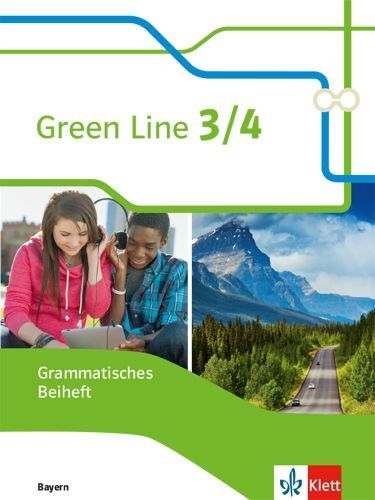Buchcover und Innenansicht für das Buch: Green Line 3/4. Grammatisches Beiheft 7./8. Klasse. Ausgabe Bayern