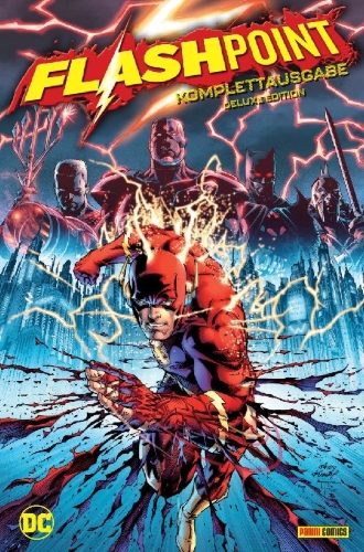Buchcover und Innenansicht für das Buch: The Flash 8-12, Flashpoint 1-5, Booster Gold 44-47, Flashpoint: Abin Sur - The Green Lantern 1-3, Flashpoint: Batman - Knight Of Vengeance 1-3, Flashpoint: The World Of Flashpoint 1-3, Flashpoint: Secret Seven 1-3, Flashpoint: Emperor Aquaman 1-3, u.a