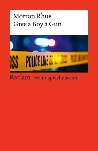 Buchcover und Innenansicht für das Buch: Give a Boy a Gun