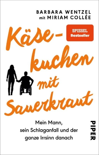 Buchcover und Innenansicht für das Buch: Käsekuchen mit Sauerkraut