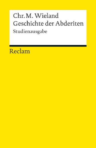 Buchcover und Innenansicht für das Buch: Geschichte der Abderiten