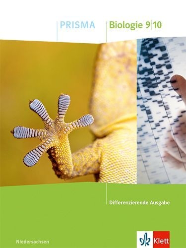 Buchcover und Innenansicht für das Buch: PRISMA Biologie 9/10. Schulbuch Klasse 9/10. Differenzierende Ausgabe Niedersachsen