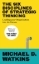 Buchcover und Innenansicht für das Buch: The Six Disciplines of Strategic Thinking