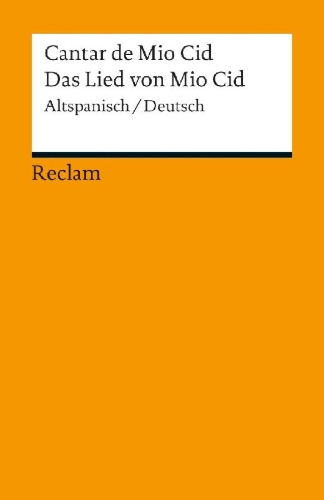 Buchcover und Innenansicht für das Buch: Cantar de Mio Cid / Das Lied von Mio Cid