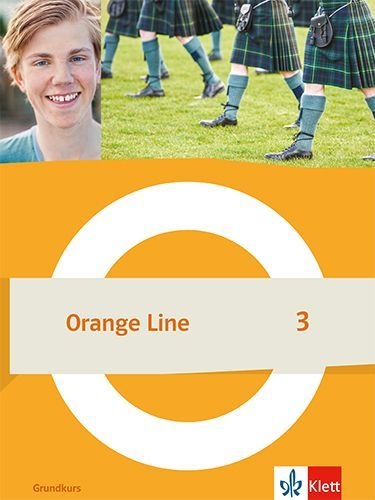 Buchcover und Innenansicht für das Buch: Orange Line 3 Grundkurs. Schulbuch (flexibler Einband) Klasse 7