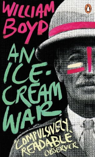 Buchcover und Innenansicht für das Buch: An Ice-Cream War
