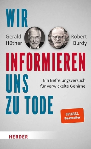 Buchcover und Innenansicht für das Buch: Wir informieren uns zu Tode