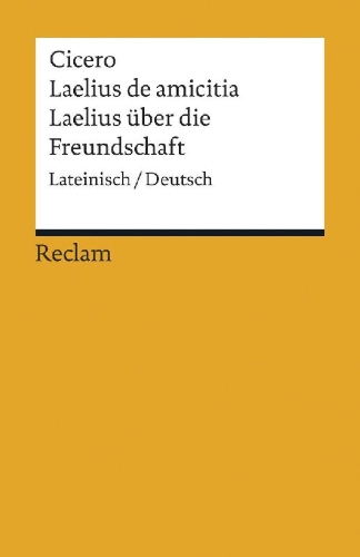 Buchcover und Innenansicht für das Buch: Laelius de amicitia / Laelius über die Freundschaft
