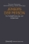 Buchcover und Innenansicht für das Buch: Jenseits der Person