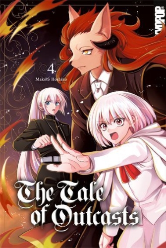 Buchcover und Innenansicht für das Buch: The Tale of Outcasts 04