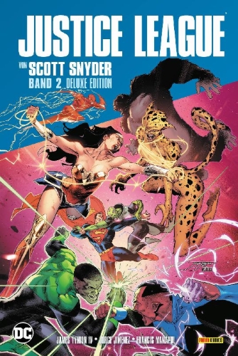 Buchcover und Innenansicht für das Buch: Justice League #19-#39, Year of the Villain (I)