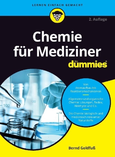 Buchcover und Innenansicht für das Buch: Chemie für Mediziner für Dummies