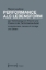 Buchcover und Innenansicht für das Buch: Performance als Lebensform