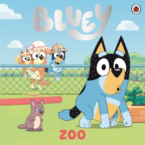 Buchcover und Innenansicht für das Buch: Bluey: Zoo
