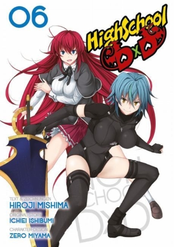 Buchcover und Innenansicht für das Buch: HighSchool DxD 06