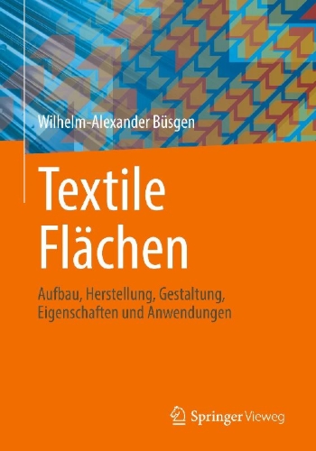 Buchcover und Innenansicht für das Buch: Textile Flächen
