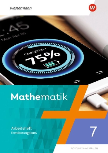 Buchcover und Innenansicht für das Buch: Mathematik 7. Arbeitsheft mit Lösungen. Nordrhein-Westfalen