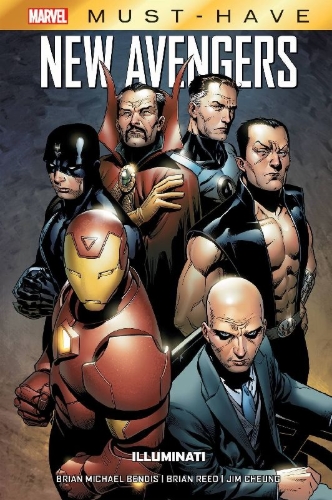 Buchcover und Innenansicht für das Buch: New Avengers: Illuminati (2007) 1-5