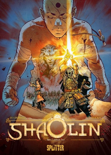 Buchcover und Innenansicht für das Buch: Shaolin. Band 3