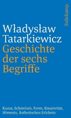 Buchcover und Innenansicht für das Buch: Geschichte der sechs Begriffe