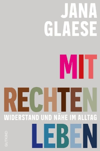 Buchcover und Innenansicht für das Buch: Mit Rechten leben