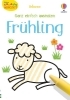 Buchcover und Innenansicht für das Buch: Kleine Kreativ-Werkstatt - Ganz einfach ausmalen: Frühling