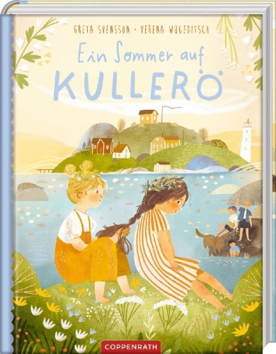 Buchcover und Innenansicht für das Buch: Ein Sommer auf Kullerö